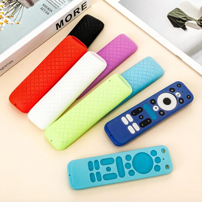 Remote Case for Google TV Remote, Lightweight Anti-Slip Skin-Friendly Silicone