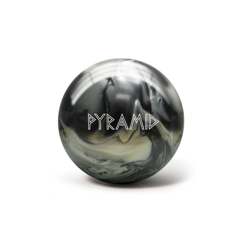 Pyramid Path Rising Bowling Ball (Black/Silver, 15lb)