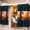 TINAYAUE Students Dormitory Bunk Bed Curtain Shading Tent Cabin Lightproof