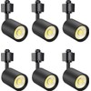 VANoopee 6 Pack 10W Dimmable LED Track Lighting Heads H