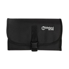 Lakeland Active Eskdale Fold Out Hanging Travel Toiletry Bag for Men & Women - Black