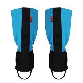 1 Pair Kids Snow Gaiters Boys Girls Adjustable Hiking Gaiters Walking Gaiters Waterproof Boot Leg Gaiters Lightweight Leg Gaiters Windproof Durable Leg Cover Protect for Walking Climbing Skiing Riding