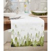 Pine Trees Table Runner