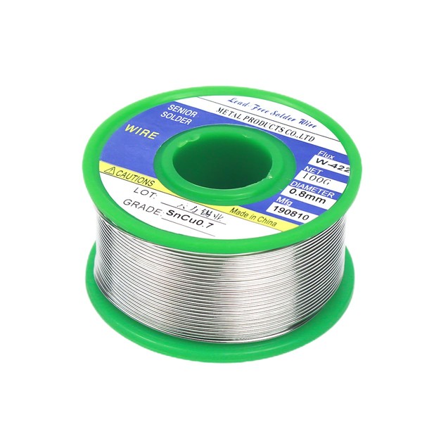 Solder with Flux, Solder Wire Electronics 0.8 mm, Solder Lead