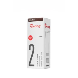 pedag Cream Polish, Medium Brown, in Tube with Applicator, 50 ML