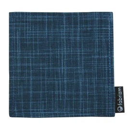 fabrizm 1446-bl Coaster Made in Japan, 3.9 x 3.9 inches (10 x 10 cm), Indigo