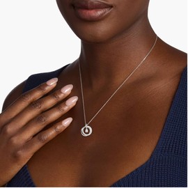 ZIIERMOSS 21st Birthday Gifts for Her,Thoughtful 21st Birthday Gifts with Card Interlocking Circles Silver Necklace Happy Birth Presents for Women Mun Wife Sister