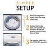 GE Mechanical Polarized Outlet Timer, Single Plug with 2 Prongs,
