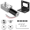 Copkim 6 Pack 12v DC Worm Gear Motor Turbine Electric