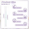 PATIKIL Quick Dry Glue Pen Refills Blue Ballpoint Pen Roller