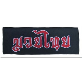 Ring to Cage Muay Thai Patch in Thai Lettering