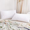 BEDSUM Microfiber Queen Pillowcases Set of 2, Soft Wrinkle Resistant
