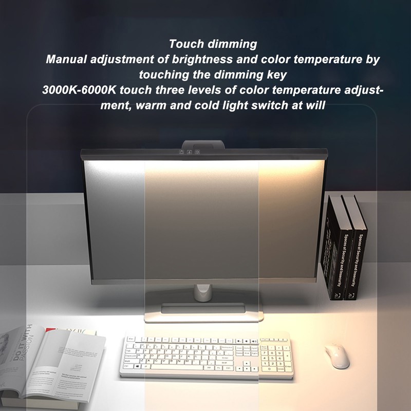 Computer Monitor Light Bar Asymmetric Light Source Type C Powered