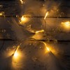 West Ivory 4.2 feet 10 LED String Fairy Light w/Feather