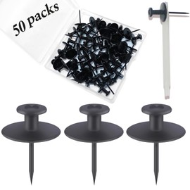 50 ganchos de pared, ganchos de pared de doble cabeza para colgar en la pared, decoración amigable para inquilinos, ganchos pequeños para marcos de fo
