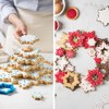 Decora 0255250 Set of 8 Ice Star Tree Cookie Cutters