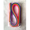 1/4" Rainbow Paper Strips for German, Froebel, Moravian Stars &
