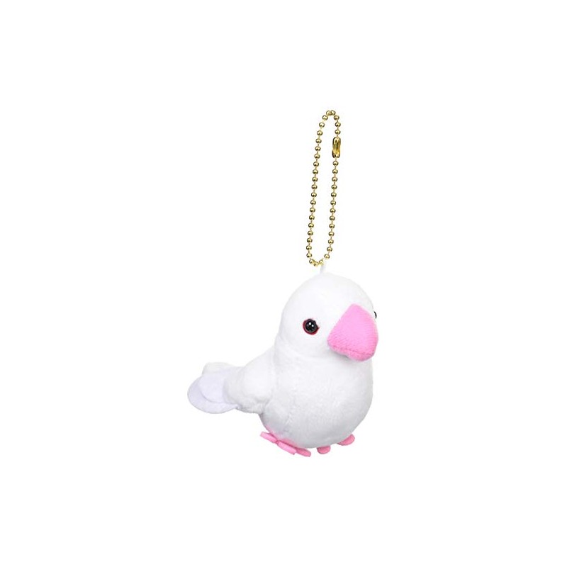 ぴよぴよことり　シロブンチョウ　ぬいぐるみ