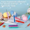 Coopay Crochet Hooks 7.0 mm, Pack of 2 Metal Crochet