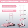 YADUFA Mini Small Folding Hand Truck Dolly with 2 Tank