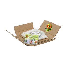 Duck Brand Indoor 10-Window Shrink Film Insulator Kit, 62 in. x 420 in., Brown Box Packaging, 285233