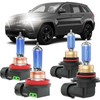 XFLHEHD Grand Cherokee Halogen Headlight Bulbs Fits For 2011-2016 Jeep