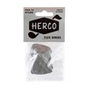 Herco® HE211P Flex 75 Nylon Flat Picks, Silver, Heavy, 12/Player's