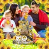 23 Pcs Sunflower Tiered Tray Decor Set Farmhouse Summer Decor