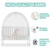 Crib Tent - Crib Net to Keep Baby in, Stop