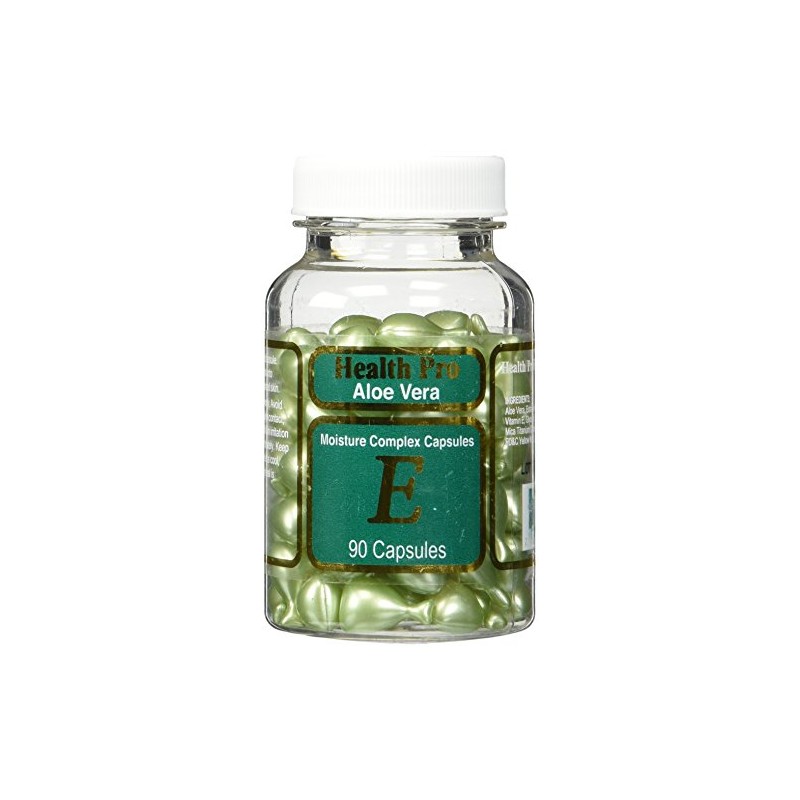 Aloe Vera & Vitamin E Skin Oil, 90 green Capsules