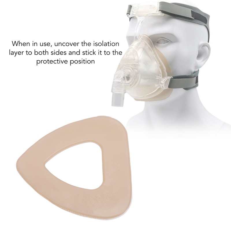 Breathing Machine Silicone Nasal Cover Liner Reduce Noisy Air Leaks