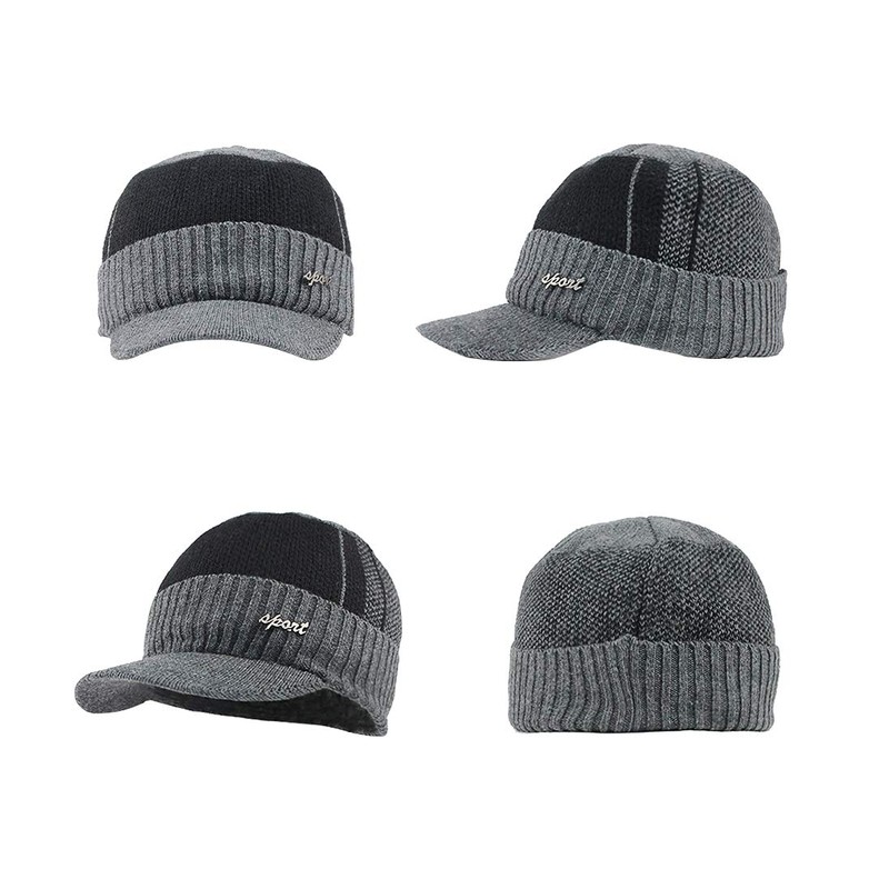 YOYEAH - Gorro de esquí para hombre al aire libre