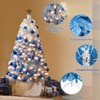 Yaheetech 4.5ft Pre-lit Artificial Christmas Tree W/Incandescent Warm White Lights,