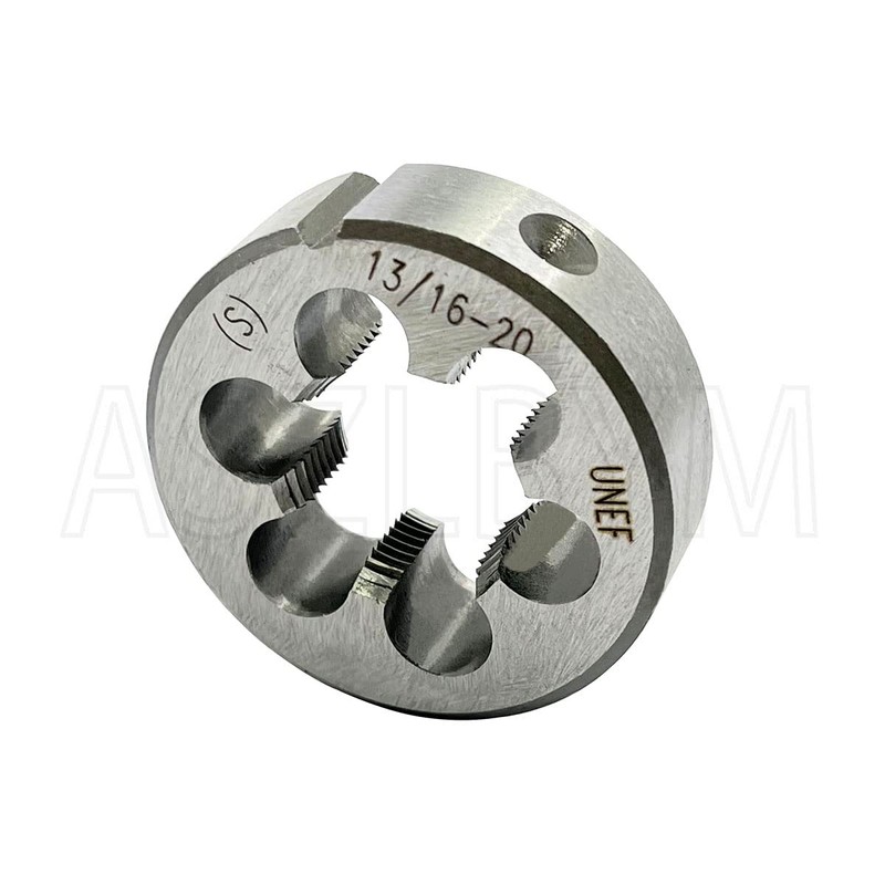 ASZLBYM 13/16-20 HSS Tap And Die Set，UNEF Machine Thread Tap