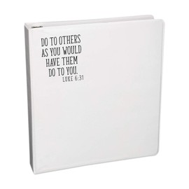 Bargain Max Decals Luke 6:31 Verse Decal Notebook Car Laptop 5.5" (Black)