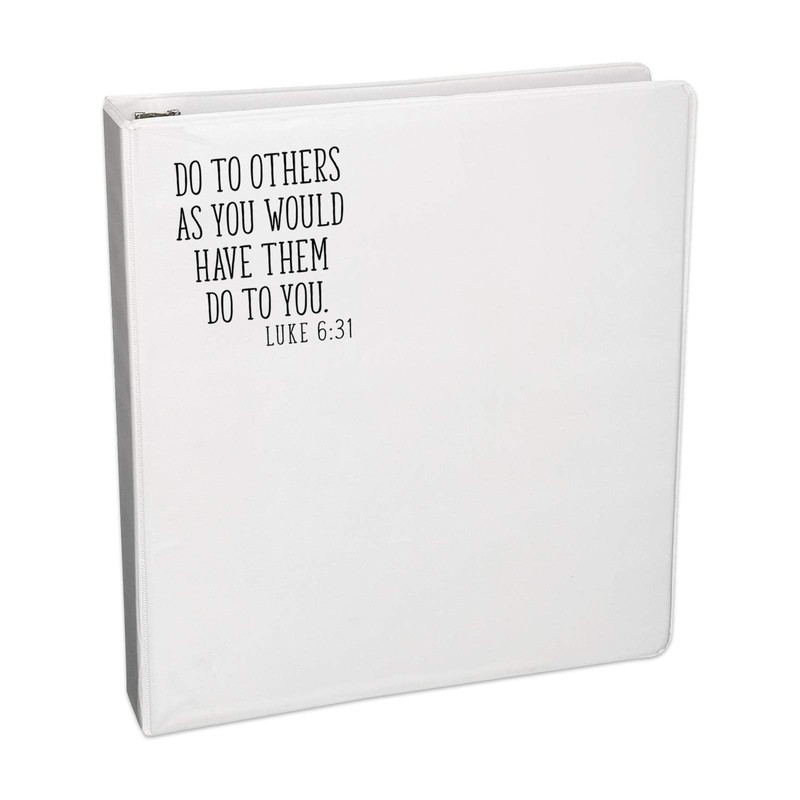 Bargain Max Decals Luke 6:31 Verse Decal Notebook Car Laptop