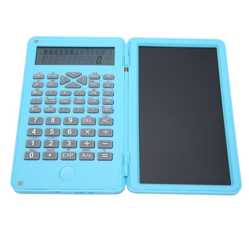 Calculator with Notepad Portable 10 Digits LCD Display Scientific Calculator