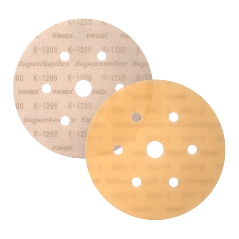 Super Assilex Flexible 6 inch Sanding Discs JOB-PAK, ASSORTED K600-K1200,