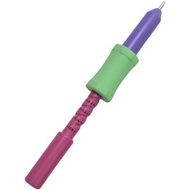 Beginner Punching Needle Embroidery Pen,Punch Needle Kit Random Color with 2.2mm Needle Tip Needle Threader Adjustable Embroidery Pen Punching Needles for Adult Beginner (Style1)