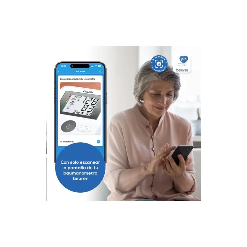 Baumanómetro De Brazo Digital Con Detector De Arritmias BM27 Beurer