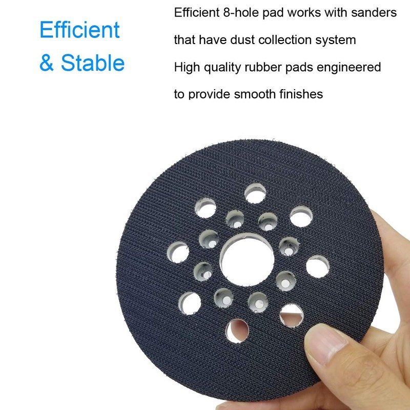 5 Inch Hook&Loop Replacement Sander Backing Pad for Bosch RS035