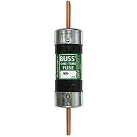 Bussmann 100-Amp NON-100 250V One-Time 100 Amp Low-Voltage Cartridge Fuse, Pack of 1, No Color
