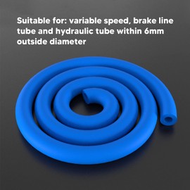 Topyond Bike Frame Internal Housing Damper, Bike Brake Cable Foam Tube, Internal Cable Routing for Reduced Noise and Vibration, Shifter and Derailleur Cable Housing for Road Bikes