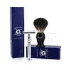 2 Pcs Men's Shaving Set.Comes with Black Badger Shaving Brush