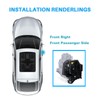 Right Front Door Lock Compatible with A4 A5 Q3 Q5