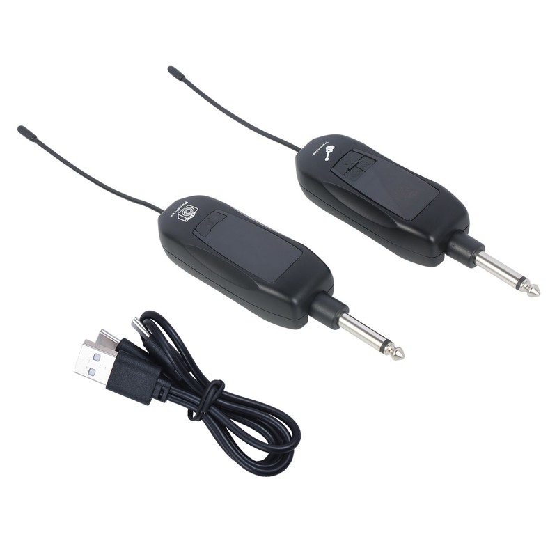 UHF Wireless Transmitter and Receiver 6.35mm Standard Audio Plug Wireless