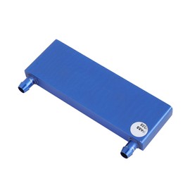 Aluminum Alloy Water Cooling Block for Computer CPU, Industrial Inverter Drive 40*120mm Blue