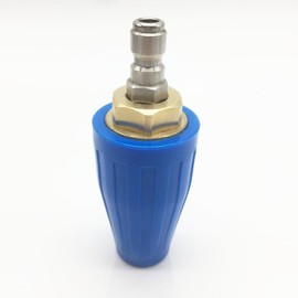 YOKING YK-5B30N Turbo Nozzle for High Pressure Washers,Ceramic Core 5000 PSI，3.3GPM with 1/4" QD Plug, Blue (Nozzle Size) (3.0)