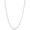 Sterling Silver Round Wheat Chain Necklace (2 mm, 26 inch)