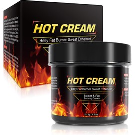 Crema De Sudor Caliente Para Quemar Grasa Abdominal Y Tratar La Celulitis Sudor Dulce Con Vitamina E Gel Reafirmante Pre-Entrenamiento Loción Caliente Reafirmante Para Abdomen, Muslos